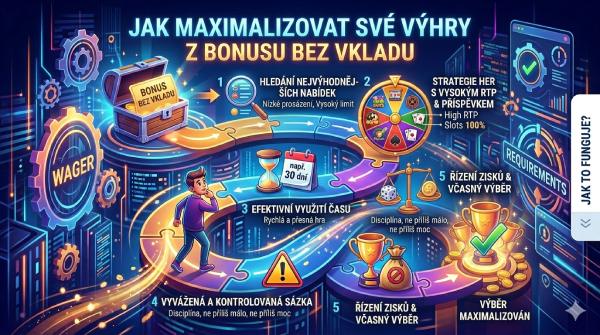 jak maximalizovat výhry z bonusu bez vkladu